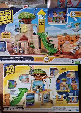 Star wars young jedi adventures tenoo temple ігровий набір храм тено