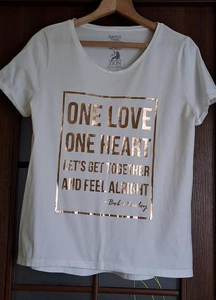 Футболка котон з принтом