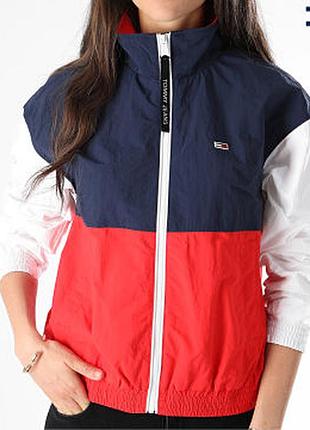 Veste zippee femme tommy jeans вітровка