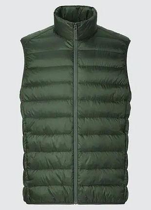 Пухова жилетка uniqlo ultra light