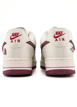 Air force 1 low - supreme x north face 5