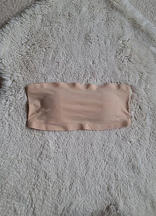 Бельеный топ без бретелей