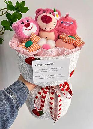 Букеты из мягких игрушек капибар2 фото