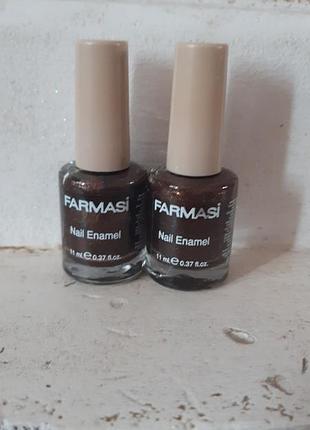 Лак для ногтей коричневый фармаси farmasi фармасса