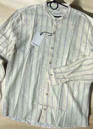 Мужская льняная рубашка