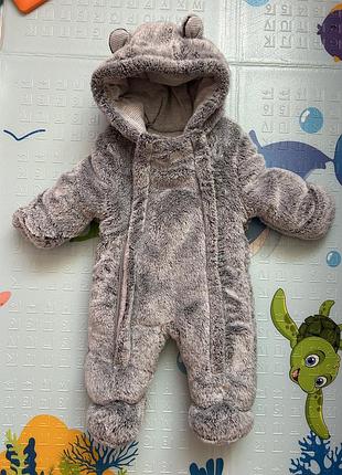 Набір на виписку, комбінезон і чоловічок