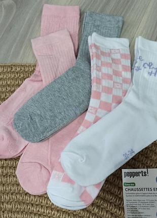 Носки 5 пар в упаковке pepperts