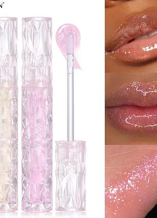Мерцающий блеск для губ lip gloss