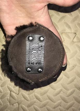 Маленький замшевий коричневий гаманець ugg оригінал