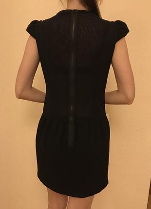 Платье с сеткой