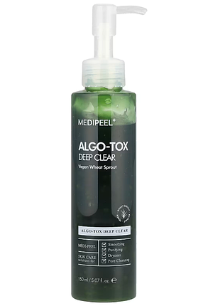 Детокс гель для очищення шкіри medi-peel algo-tox deep clear з пептидами