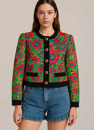 Джинсовые женские шорты с рюшами от boohoo