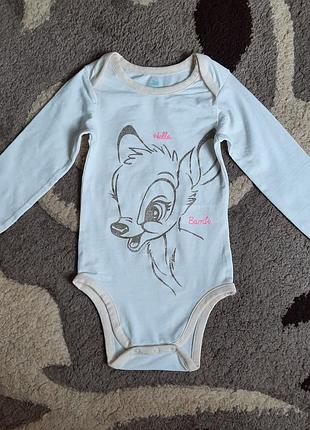 Боди с длинным рукавом для девочки orchestra