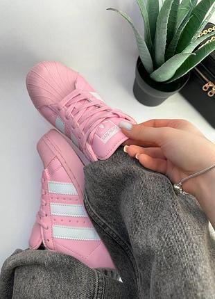 Adidas superstar pink