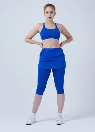 Тренувальні велосипедки з спідничкою для залу, фітнесу, тенісу