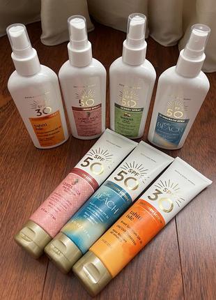 Сонцезахисний крем сонцезахисний лосьйон bath body works