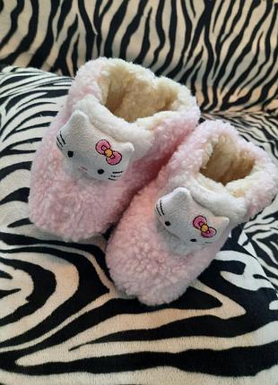 Сапоги тапочки детские 🧸хелоу китти