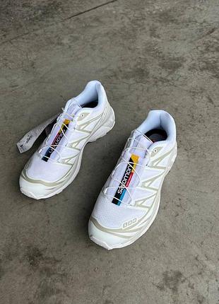Кроссовки salomon s/lab xt-6 white grey 5