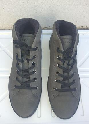 Ботинки, кожа, ecco