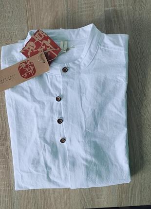 Хлопковая мужская рубашка