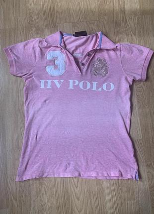 Футболка поло/nv polo розовая