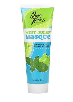 Queen helene, маска «мятный джулеп», для жирной и проблемной кожи, 227 г