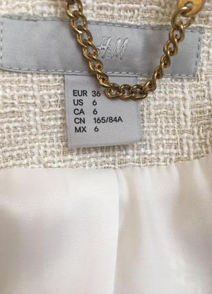 Светлый пиджак от h&m8 фото