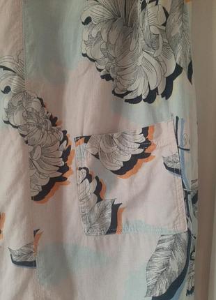 Льняное лестное отличное брендовое платье.