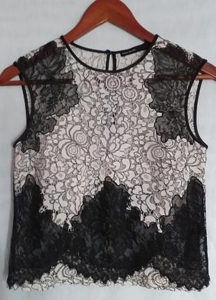 Потрясающий кружевной топ karen millen