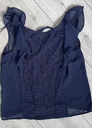 Жіноча майка, жіноча блузка, синя блузка.