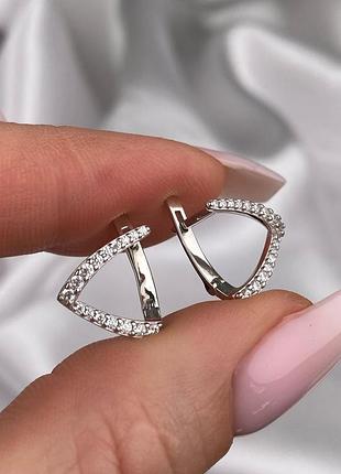 Серебряные серьги