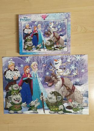Дитячий пазл на 112 елементів, disney frozen
