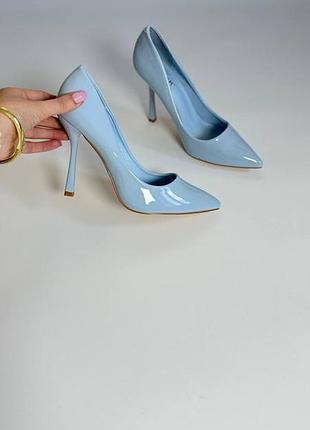 Туфлі блакитні 2