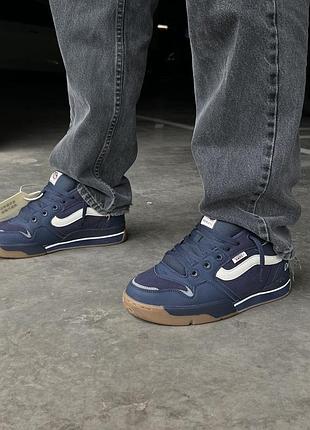 Кроссовки vans x dime rowley xlt blue white gum2 фото