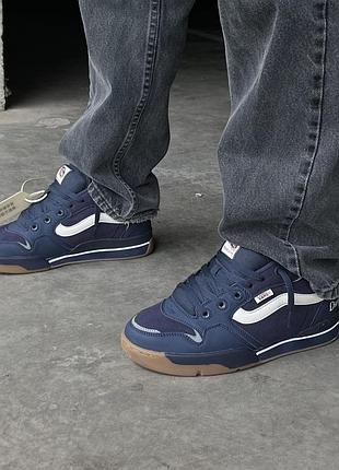 Кроссовки vans x dime rowley xlt blue white gum3 фото