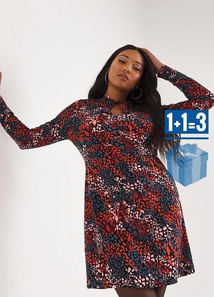 🥰платье в анималистический принт simply be