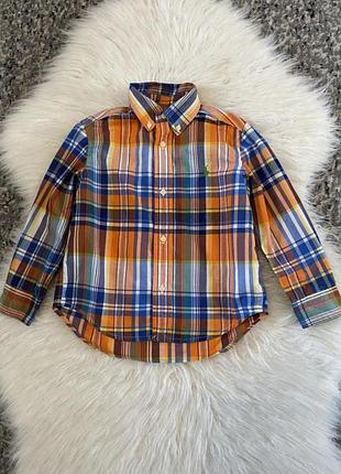 Сорочка в клітинку/ рубашка в клетку ralph lauren