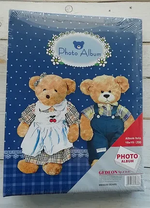 Фотоальбом gedeon 10x15x100 bears black