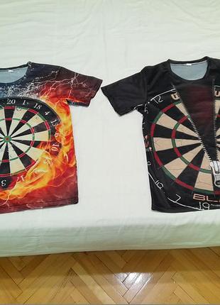 Футболки спортивні  стильні для  дартсу - m , унісекс