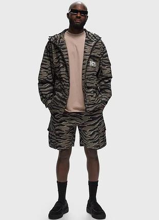 Мужские шорты карго patta tiger stripe camo cargo ripstop short