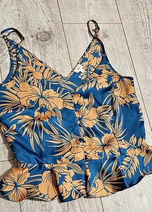 Летняя блуза river island на бретелях.