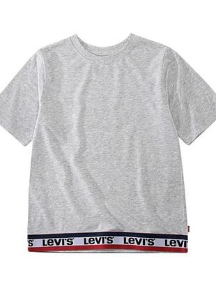 Нова футболка levi's для дівчинки 6-7 років
