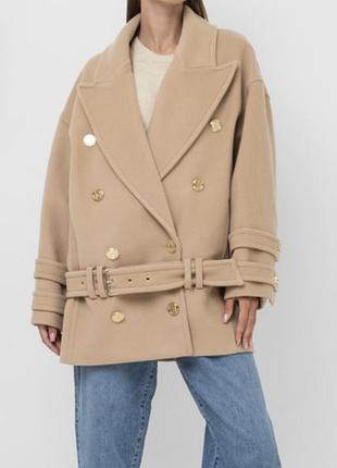 Пальто balmain укороченное, оригинал!
