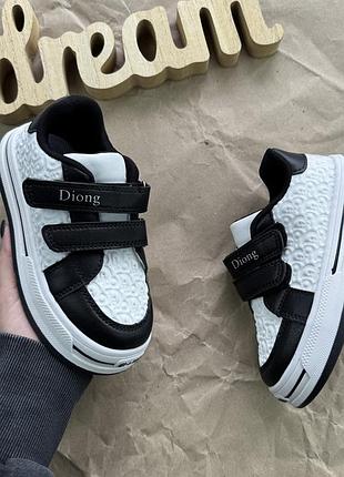 Кеды черно белые для девочек