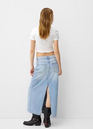 Bershka спідниця міді 3