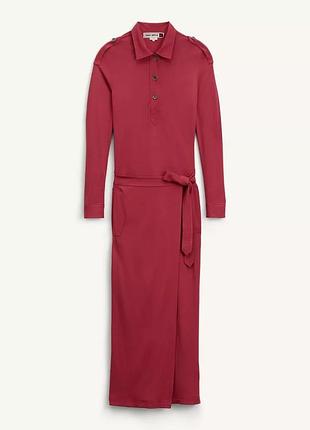 Платье женств бордовое zara new