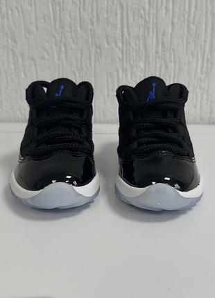 Детские кроссовки nike air jordan 11 retro "space jam” (размер 26, 15 см)3 фото