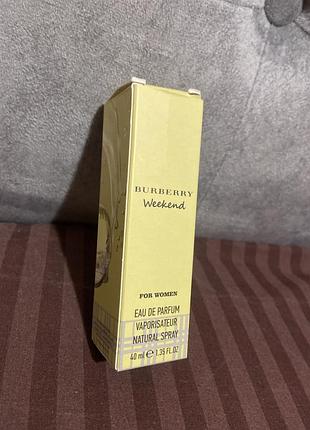 Духи burberry weekend