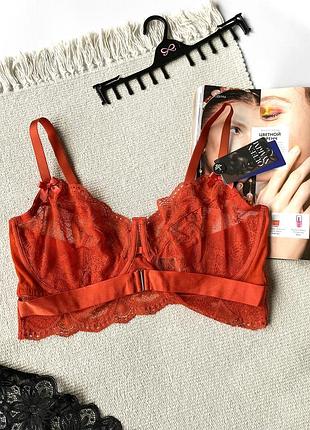 90f / 40e кружевной бюстгальтер бюстье из шикарного кружева от hunkemoller