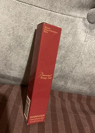 Духи Baccarat rouge 540
